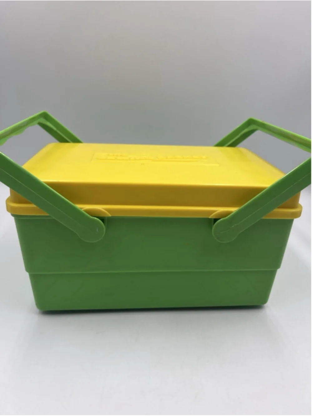 The Sewing Basket Vintage 1970s Childrens Guidance Learning Toy w/Shapes-Buttons